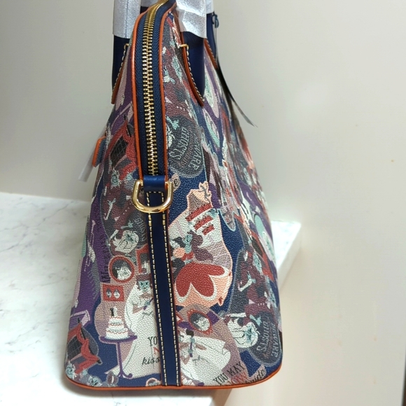 NWT Disney Parks Dooney & Bourke Haunted Mansion Satchel Bag - Picture 8 of 10